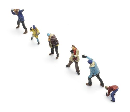 5870148 Sneeuwballengevecht