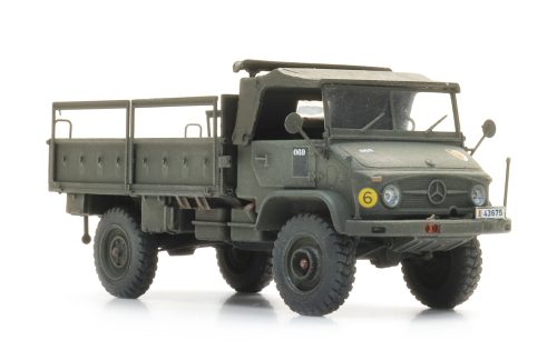 6870779 BE Unimog 404s bakwagen open, groen