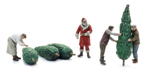 5120040 Kerstman met kerstboomsjouwers