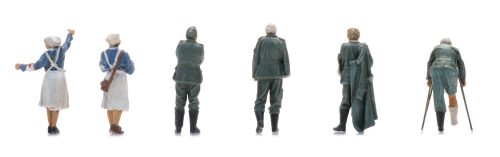 5120045 WM wounded soldiers + nurse