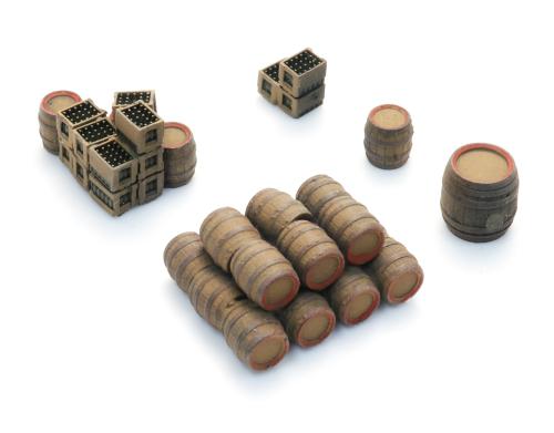 312.044 Vrachtwagenlading houten biervaten TT