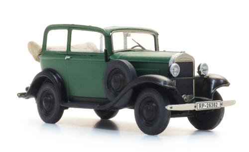 387.644 Opel 1,2l groen kap omlaag